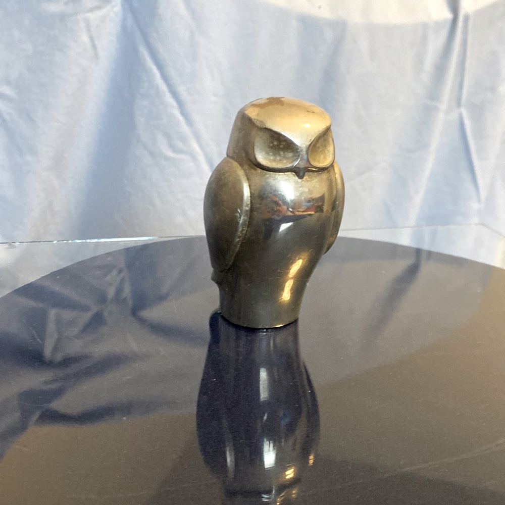 DANSK silver plated, owl